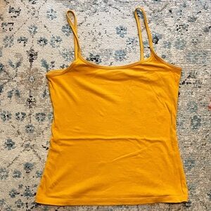 H&M Mustard Yellow Camisole Tank Top